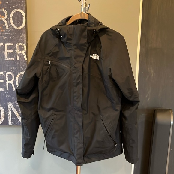 🇪🇸 North Face Cinnabar Triclimate 3-in-1 Jacket rain double zip removable hood - Picture 2 of 16